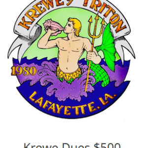 Krewe Dues Membership